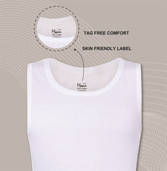 Buyless Fashion Mens Tagless Undershirts Soft Cotton Crew Neck and V-Neck (3 Pack)