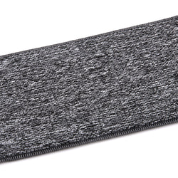 "Buyless Fashion Mens 2 Pack Suspenders - 48"" Elastic Adjustable Heavy Duty 2"" Wide - X Back With Black Hooks"