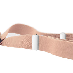 Buyless Fashion Adjustable 2 Pack Suspenders for Kids Toddlers Baby Elastic Solid Color 1 Inch - Y Back Design