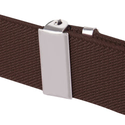 "Buyless Fashion Adjustable Suspenders for Kids - 26"" Elastic Straps 1"" - Leather Y Shape Back - 5151"