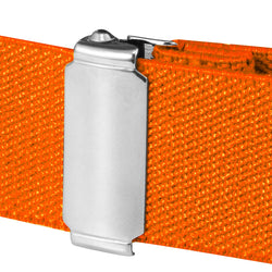 Buyless Fashion Kids Toddlers Baby Adjustable Elastic Stretch Belt with Silver Twisted Buckle