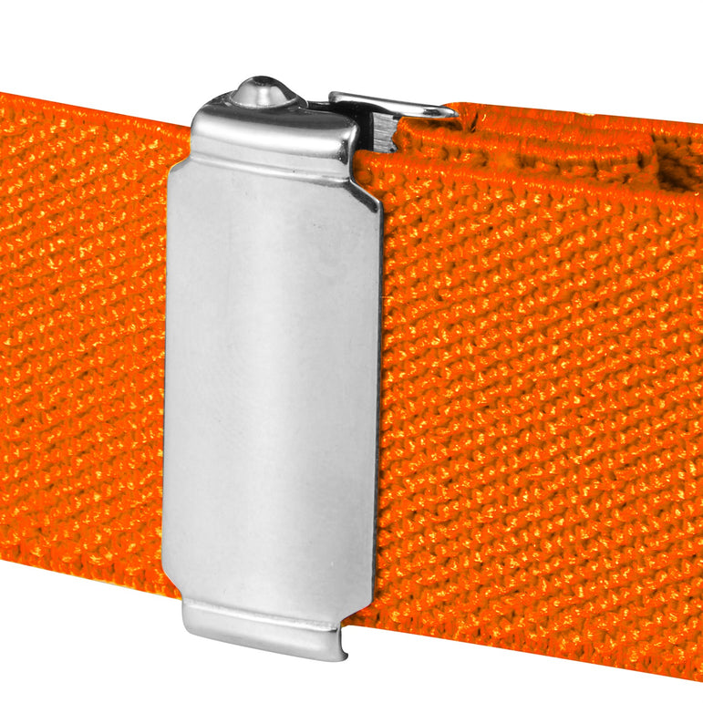 Buyless Fashion Kids Toddlers Baby Adjustable Elastic Stretch Belt with Silver Twisted Buckle