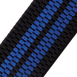 "Buyless Fashion Heavy Duty 2 Pack Suspenders for Men - 48"" Adjustable Straps 1 1/2"" - X Back with Strong Hooks"