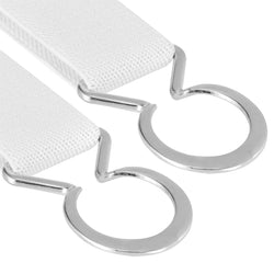 Buyless Fashion Kids Toddlers Baby Adjustable Elastic Stretch Belt with Silver Twisted Buckle