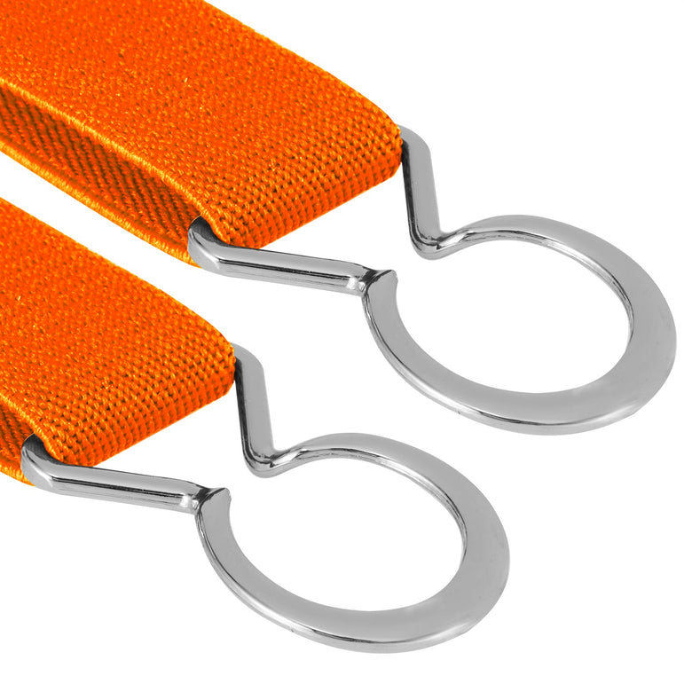 Buyless Fashion Kids Toddlers Baby Adjustable Elastic Stretch Belt with Silver Twisted Buckle