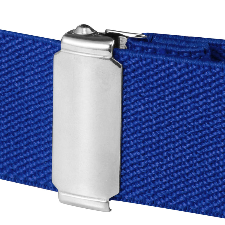 Buyless Fashion Kids Toddlers Baby Adjustable Elastic Stretch Belt with Silver Twisted Buckle