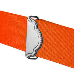 "Buyless Fashion 2 pack Suspenders for Men - 48"" Adjustable Straps 1 1/4"" - X Back with Black Hooks"