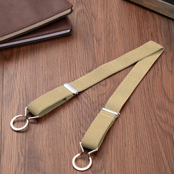 Buyless Fashion Kids Toddlers Baby Adjustable Elastic Stretch Belt with Silver Twisted Buckle