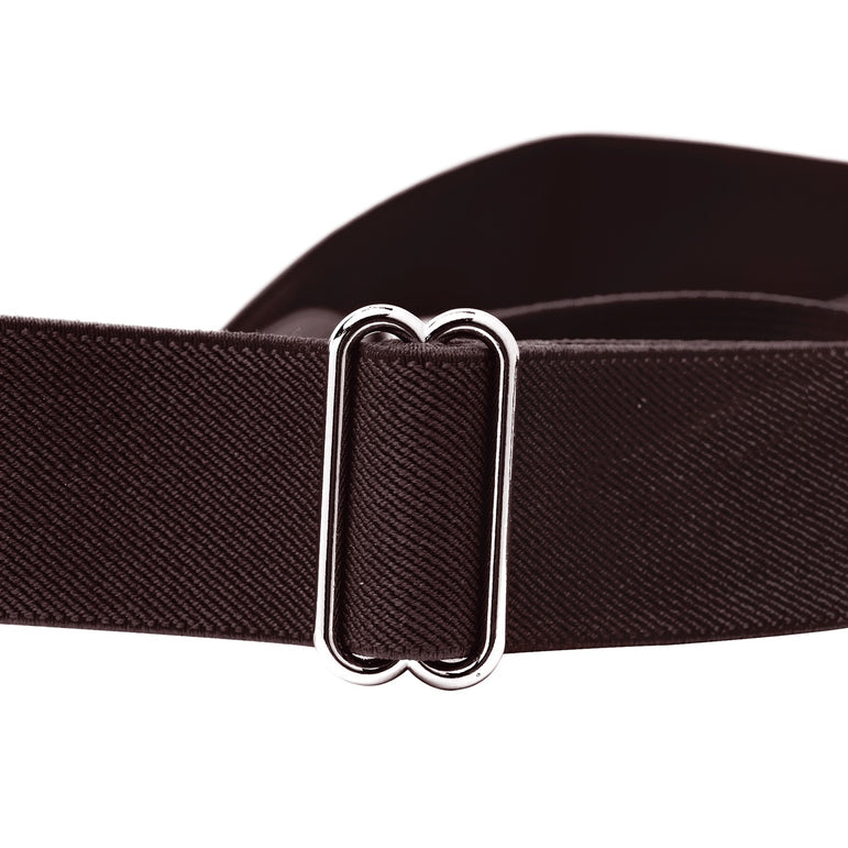 "Buyless Fashion Trucker 2 Pack Suspenders for Men - 48"" Elastic Adjustable Straps 1 1/4"" - X Back"