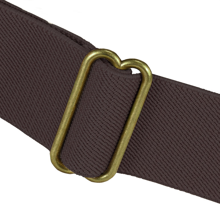 "Buyless Fashion Trucker Suspenders for Men - 48"" Elastic Adjustable Straps 1 1/4"" - X Back Utility Braces"