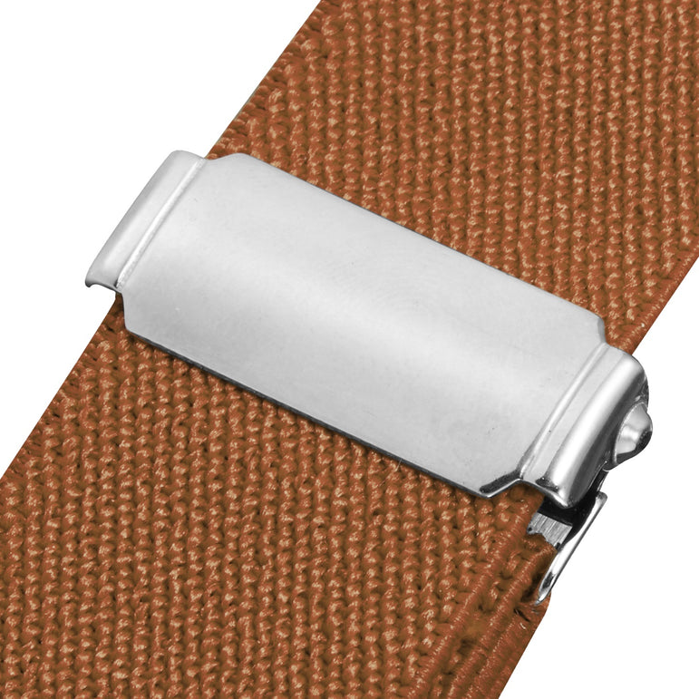 Buyless Fashion Kids Toddlers Baby Adjustable Elastic Stretch Belt with Silver Twisted Buckle