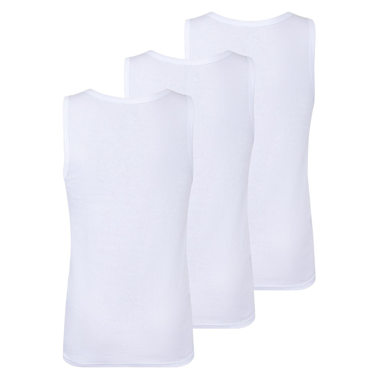 Buyless Fashion Mens Tagless Undershirts Soft Cotton Crew Neck and V-Neck (3 Pack)