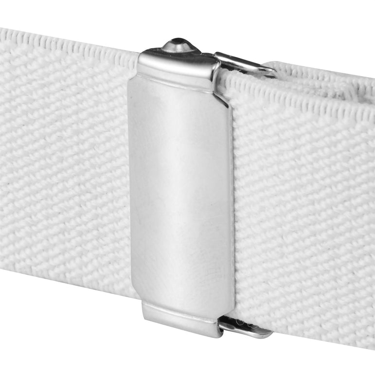 Buyless Fashion Kids Toddlers Baby Adjustable Elastic Stretch Belt with Silver Twisted Buckle