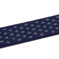 "Buyless Fashion 2 pack Suspenders for Men - 48"" Adjustable Straps 1 1/4"" - X Back With Black Clips"