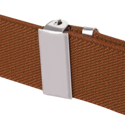 "Buyless Fashion Adjustable Suspenders for Kids - 26"" Elastic Straps 1"" - Leather Y Shape Back - 5151"