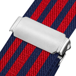 Buyless Fashion Kids Toddlers Baby Adjustable Elastic Stretch Belt with Silver Twisted Buckle