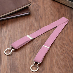 Buyless Fashion Kids Toddlers Baby Adjustable Elastic Stretch Belt with Silver Twisted Buckle