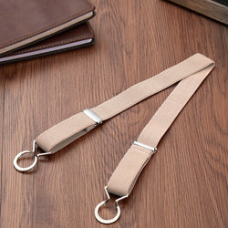 Buyless Fashion Kids Toddlers Baby Adjustable Elastic Stretch Belt with Silver Twisted Buckle