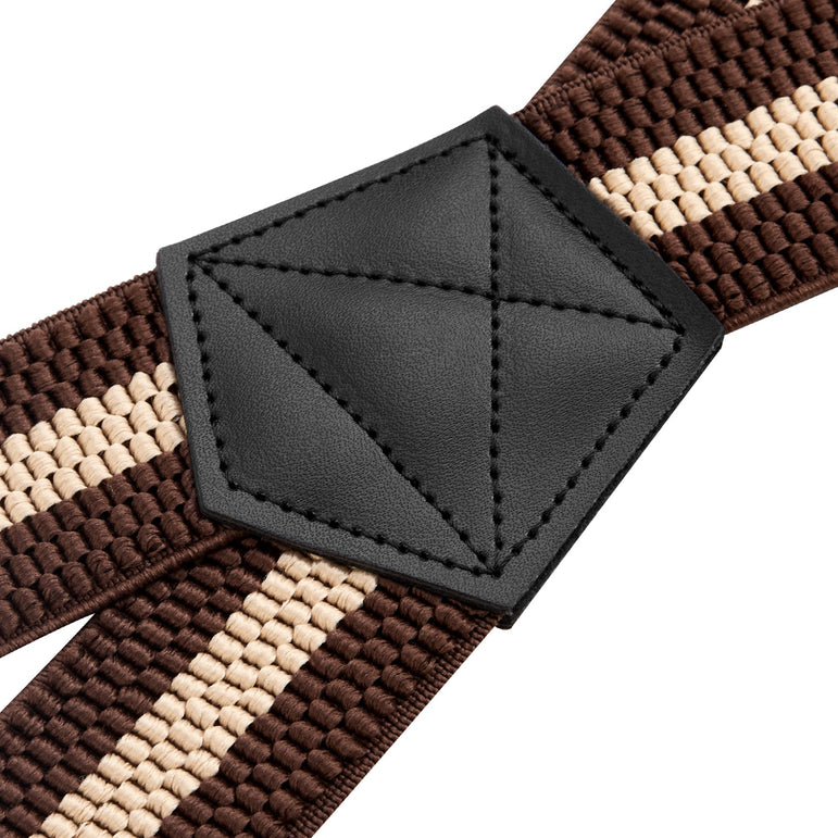 "Buyless Fashion Heavy Duty 2 Pack Suspenders for Men - 48"" Adjustable Straps 1 1/2"" - X Back with Strong Hooks"
