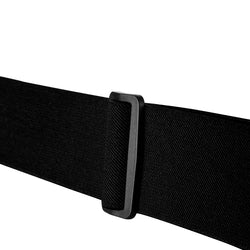 "Buyless Fashion Mens 2 Pack Suspenders - 48"" Elastic Adjustable Heavy Duty 2"" Wide - X Back With Black Hooks"