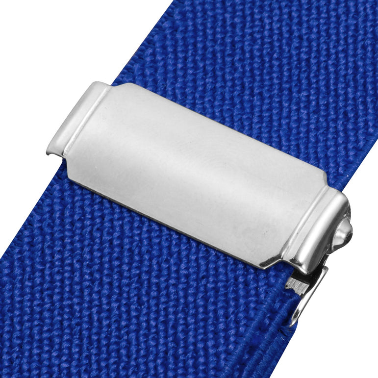 Buyless Fashion Kids Toddlers Baby Adjustable Elastic Stretch Belt with Silver Twisted Buckle