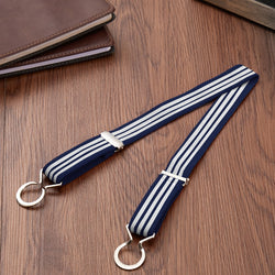 Buyless Fashion Kids Toddlers Baby Adjustable Elastic Stretch Belt with Silver Twisted Buckle