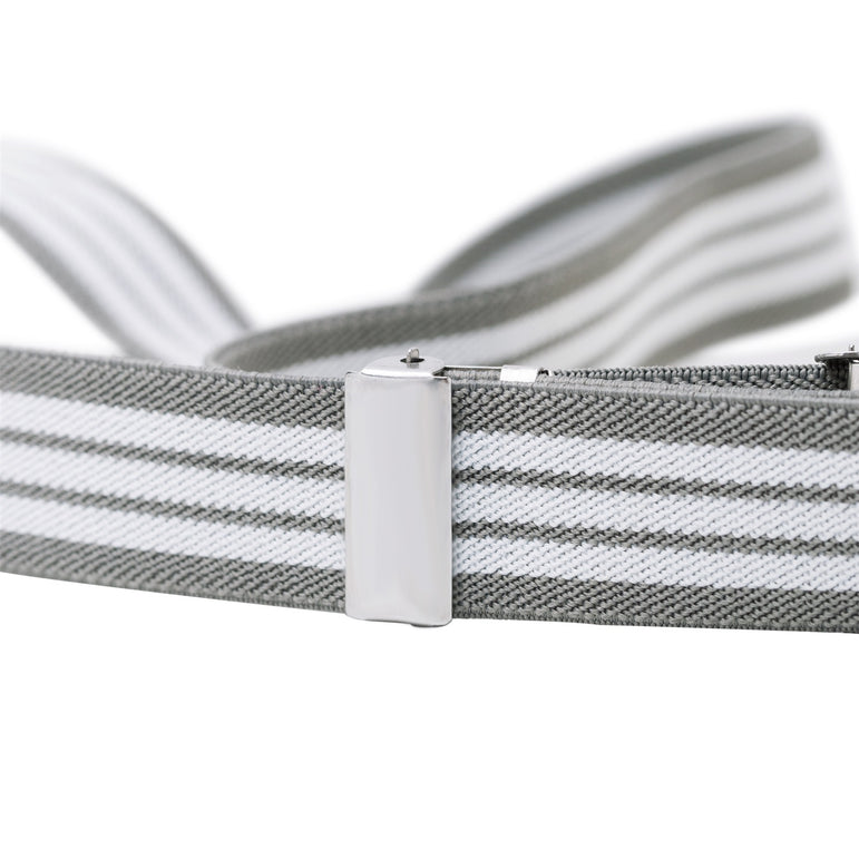 Buyless Fashion Adjustable 2 Pack Suspenders for Kids Toddlers Baby Elastic Solid Color 1 Inch - Y Back Design