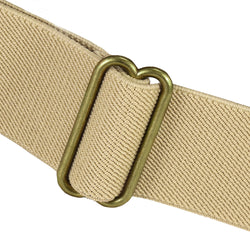 "Buyless Fashion Trucker Suspenders for Men - 48"" Elastic Adjustable Straps 1 1/4"" - X Back Utility Braces"