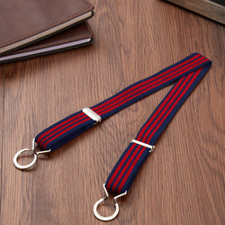 Buyless Fashion Kids Toddlers Baby Adjustable Elastic Stretch Belt with Silver Twisted Buckle