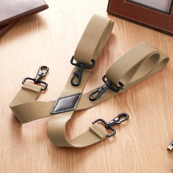 "Buyless Fashion 2 pack Suspenders for Men - 48"" Adjustable Straps 1 1/4"" - X Back with Black Hooks"