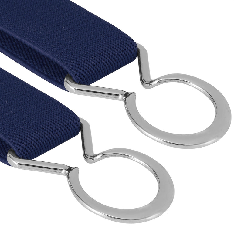 Buyless Fashion Kids Toddlers Baby Adjustable Elastic Stretch Belt with Silver Twisted Buckle