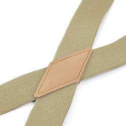 "Buyless Fashion 2 pack Suspenders for Men - 48"" Adjustable Straps 1 1/4"" - X Back With Black Clips"