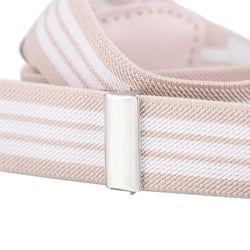 Buyless Fashion Adjustable 2 Pack Suspenders for Kids Toddlers Baby Elastic Solid Color 1 Inch - Y Back Design