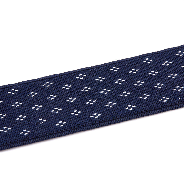 "Buyless Fashion 2 pack Suspenders for Men - 48"" Adjustable Straps 1 1/4"" - X Back with Black Hooks"