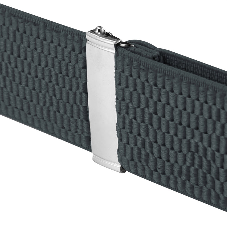 "Buyless Fashion Heavy Duty 2 Pack Suspenders for Men - 48"" Adjustable Straps 1 1/2"" - X Back with Strong Hooks"