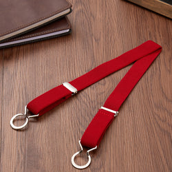 Buyless Fashion Kids Toddlers Baby Adjustable Elastic Stretch Belt with Silver Twisted Buckle