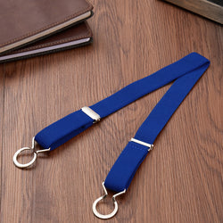 Buyless Fashion Kids Toddlers Baby Adjustable Elastic Stretch Belt with Silver Twisted Buckle