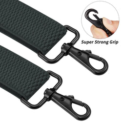 "Buyless Fashion Heavy Duty 2 Pack Suspenders for Men - 48"" Adjustable Straps 1 1/2"" - X Back with Strong Hooks"