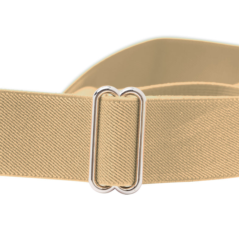 "Buyless Fashion Trucker 2 Pack Suspenders for Men - 48"" Elastic Adjustable Straps 1 1/4"" - X Back"