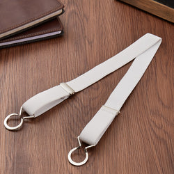 Buyless Fashion Kids Toddlers Baby Adjustable Elastic Stretch Belt with Silver Twisted Buckle