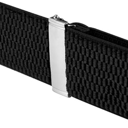 "Buyless Fashion Heavy Duty 2 Pack Suspenders for Men - 48"" Adjustable Straps 1 1/2"" - X Back with Strong Hooks"