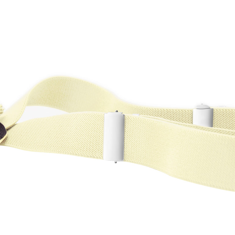 Buyless Fashion Adjustable 2 Pack Suspenders for Kids Toddlers Baby Elastic Solid Color 1 Inch - Y Back Design