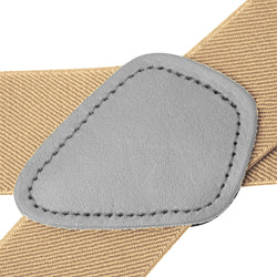 "Buyless Fashion Trucker 2 Pack Suspenders for Men - 48"" Elastic Adjustable Straps 1 1/4"" - X Back"