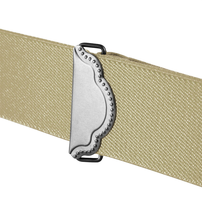 "Buyless Fashion 2 pack Suspenders for Men - 48"" Adjustable Straps 1 1/4"" - X Back With Black Clips"