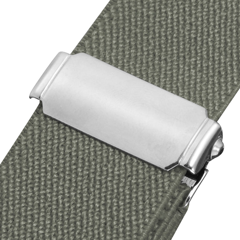 Buyless Fashion Kids Toddlers Baby Adjustable Elastic Stretch Belt with Silver Twisted Buckle