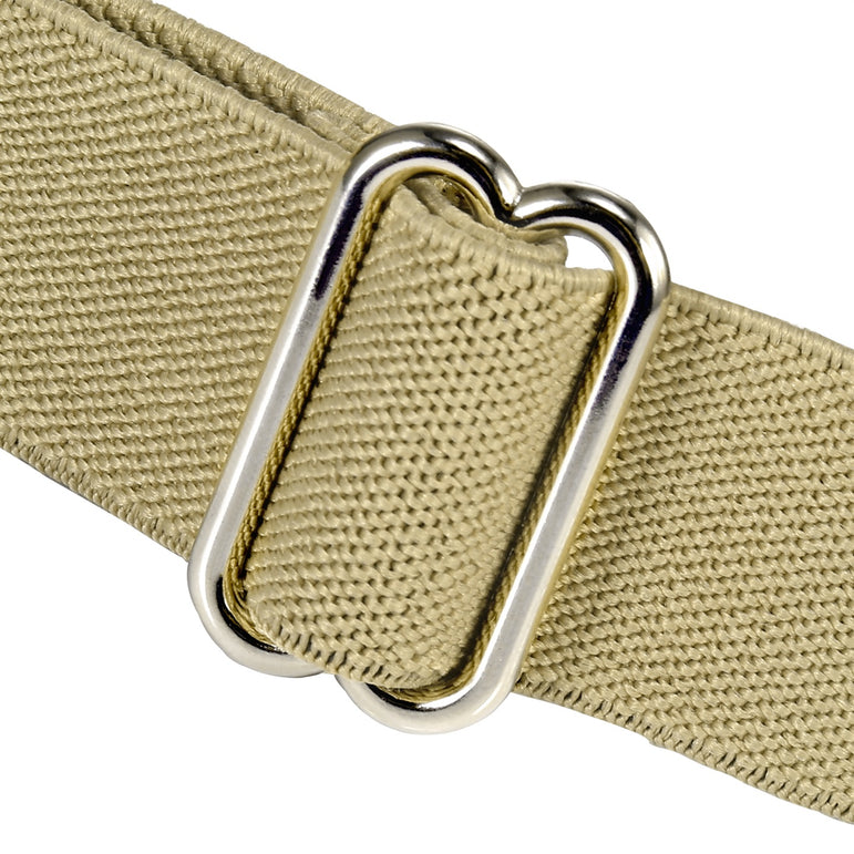 "Buyless Fashion Trucker 2 Pack Suspenders for Men - 48"" Elastic Adjustable Straps 1"" - X Back Utility Braces"