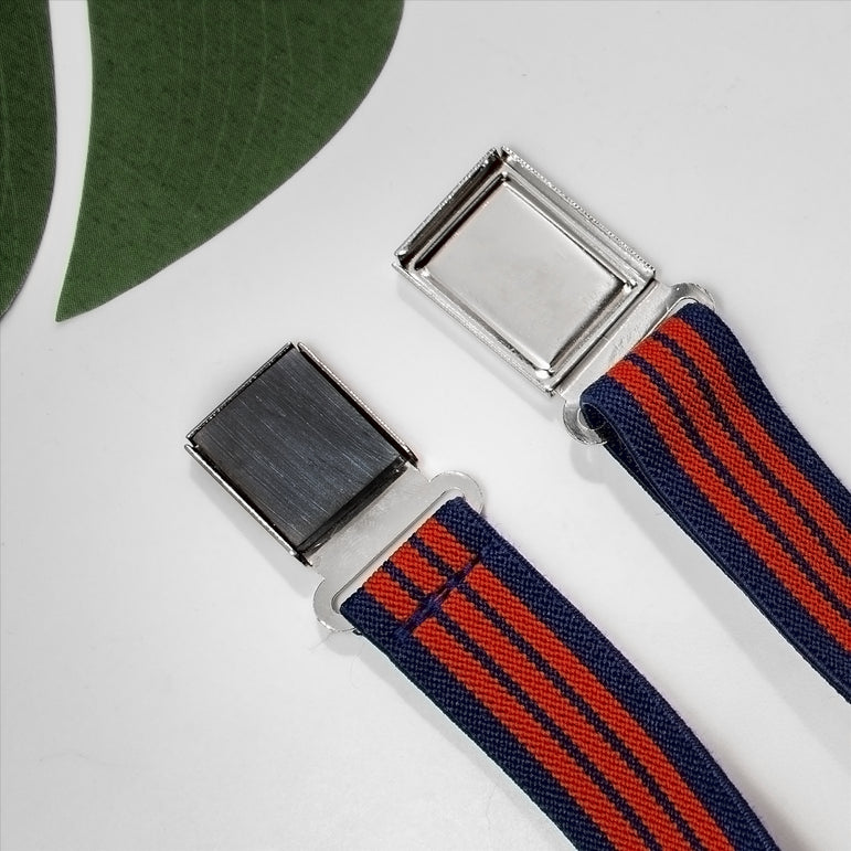 Buyless Fashion Kids Boys Toddler Adjustable Elastic Belt With Magnetic Buckle - 4 Pack