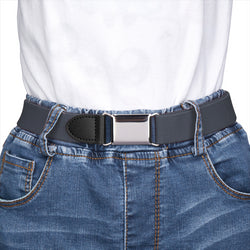 Buyless Fashion Kids Boys Toddler No Buckle Adjustable Elastic Dress Stretch Belt