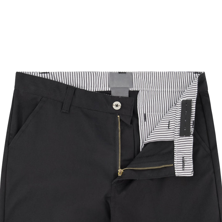 Buyless Fashion Boys Husky Straight Fit Cotton-Poly American Classic Long Pants