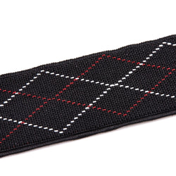 "Buyless Fashion 2 pack Suspenders for Men - 48"" Adjustable Straps 1 1/4"" - X Back With Black Clips"